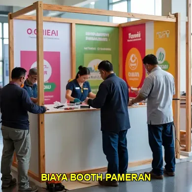 Rincian estimasi biaya booth pameran transparan untuk berbagai tipe event