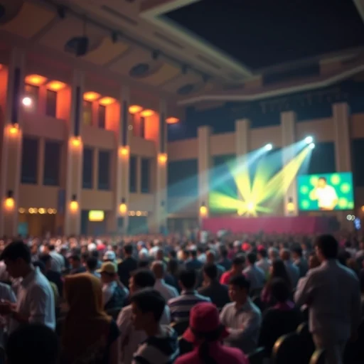 Sewa Lighting Acara Kampus