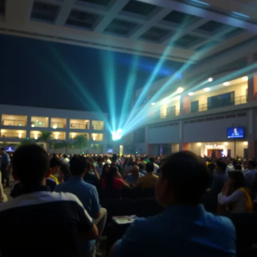 Sewa Lighting Acara Kampus Boyolali