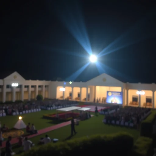 Sewa Lighting Acara Kampus Klaten