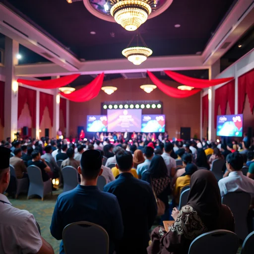 Sewa Lighting Acara Kampus Magelang