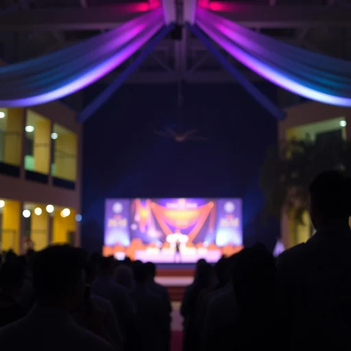 Sewa Lighting Acara Kampus Nganjuk