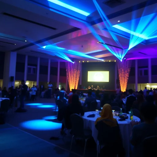 Sewa Lighting Acara Kampus Sidoarjo