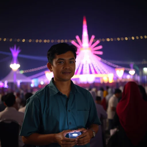 Sewa Lighting Festival Cilacap