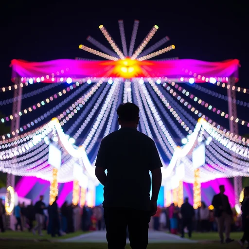 Sewa Lighting Festival Magelang