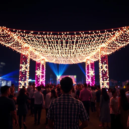 Sewa Lighting Festival Malang