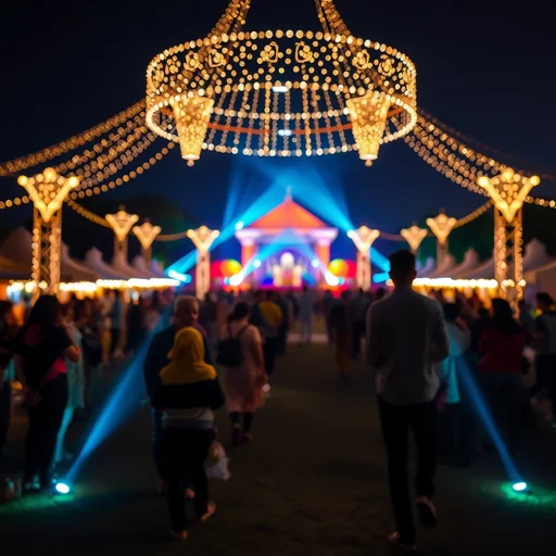 Sewa Lighting Festival Wonogiri