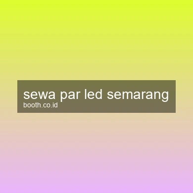 Sewa Par Led Semarang