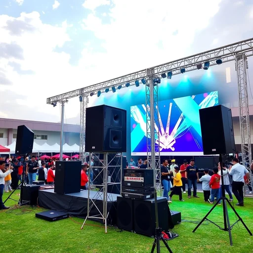 Sewa Sound System Pameran Sukoharjo