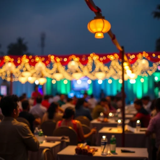 Vendor Lighting Event Wonogiri