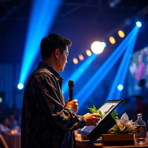 Vendor Lighting Event Wonosobo
