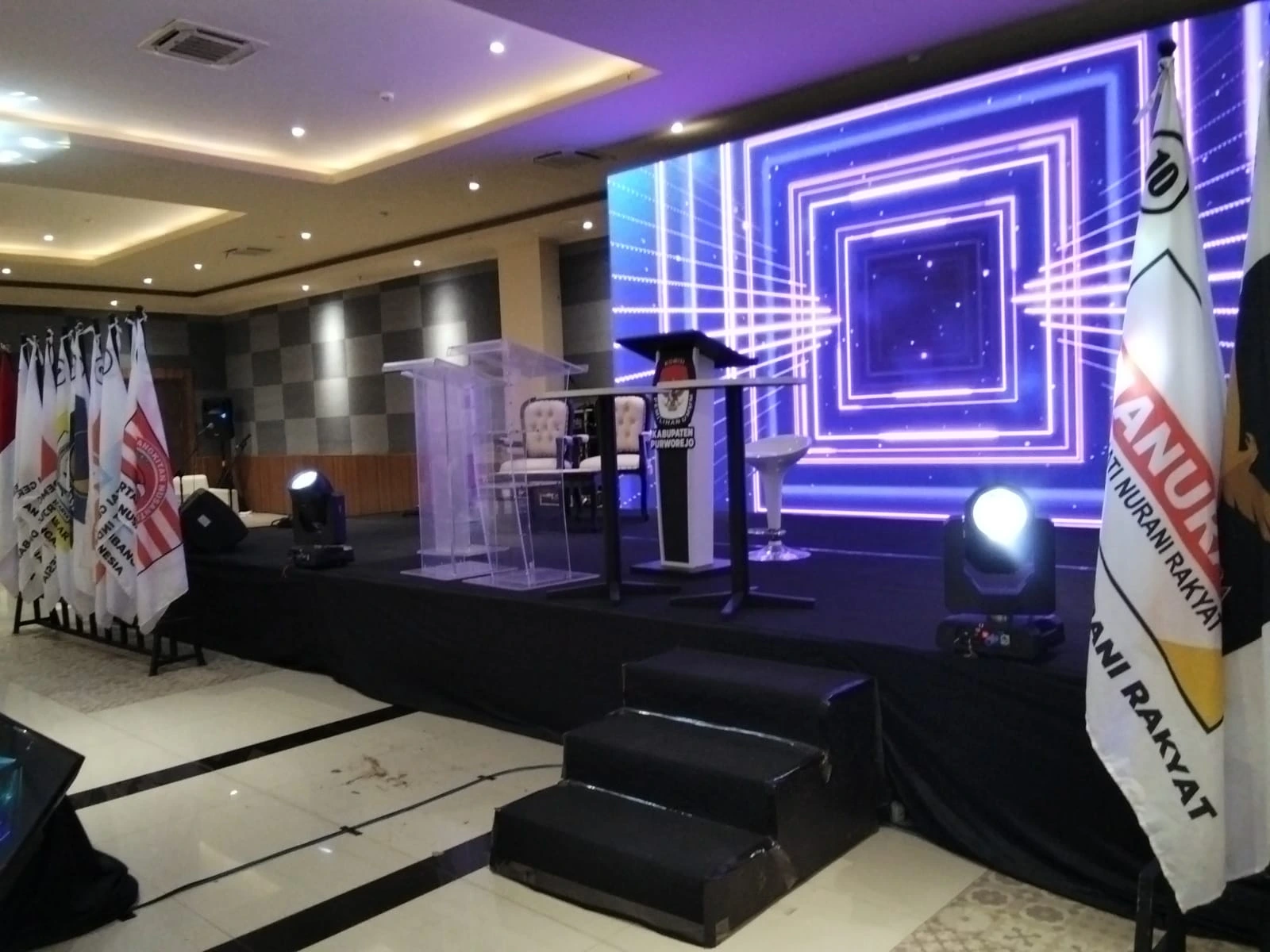 Panggung Event Klien di Surabaya